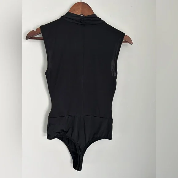 GUESS by Marciano Sleeveless Bodysuit with plunging neckline 🌚🖤 - Picture 8 of 8